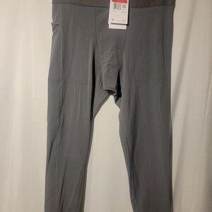 Nike Yoga Infinalon Dri-Fit 3/4 Tights Gray Mens Size Large CT1830-068
